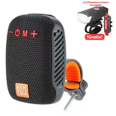 OEM - PARLANTE PARA BICICLETA T&G, NEGRO