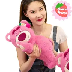 GENERICO - Peluche Lotsso Perfumado Olor a Fresas - Mide 35 cms