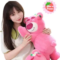 GENERICO - Peluche Lotsso Perfumado Olor a Fresas - Mide 54 cms largo