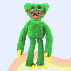 GENERICO - Peluche Huggy Wuggy Verde Poppy Playtime - Mide 40 cm alto