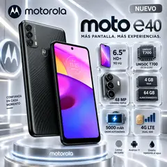 MOTOROLA - Moto E40 4GB RAM 64GB