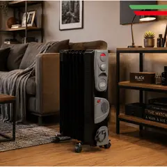 Alfano - Estufa Termoradiador RJ-7T 1500W 7 Celdas 3 Potencias