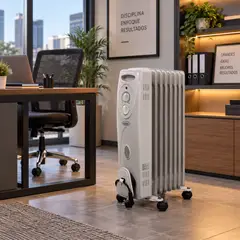 Alfano - Estufa Termoradiador RJ-7-16 1500W 7 Celdas 3 Potencias