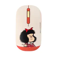 MAFALDA - Mouse Inalambrico Blanco