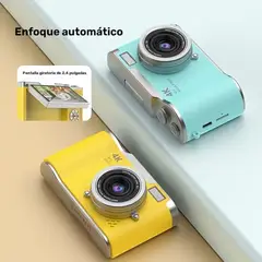 GENERICO - Cámara Digital 4K para Niños y Adolescentes con Pantalla Abatible