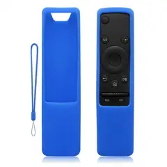 SAMSUNG - Control Remoto Original + Funda Protectora Azul