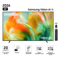 SAMSUNG - Televisor 55" Mini LED 55M80H Vision AI Smart TV - 2026