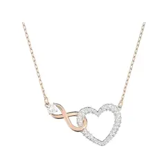 Swarovski - Hyperbola Infinity Heart Blanco Collar 5518865