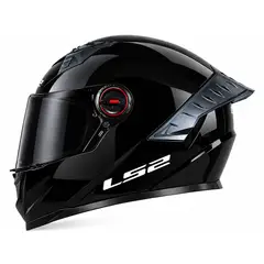 LS2 - CASCO COSMOS BRILLO VISOR OSCURO + VISOR TRASPARENTE
