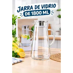 GENERICO - JARRA DE VIDRIO DE 1800 ML