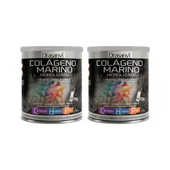 DRASANVI - DUO PACK Colágeno Marino Hidrolizado Magnesio Sabor Vainilla x 300 gr