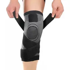 BRANSON - Rodillera Elástica con Bandas Cruzadas Talla XL