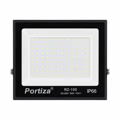 GENERICO - REFLECTOR LED 100 WATTS - 8000 K -12000 LUMENES PORTIZA
