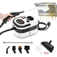 INSPIRA MARKET - Limpiadora a Vapor Portátil Multifunción para Hogar con Accesorios
