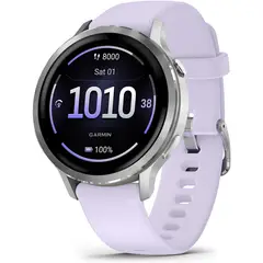 GARMIN - Venu 4 Smartwatch AMOLED 41mm (Silver/Periwinkle)