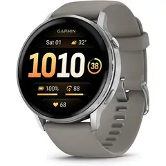GARMIN - Venu 4 Smartwatch AMOLED 45mm (Silver/Gray)