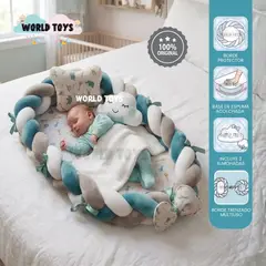 Baby - Moisés Nido Colecho Para Bebé «NUBBY» Edición Exclusiva Blue