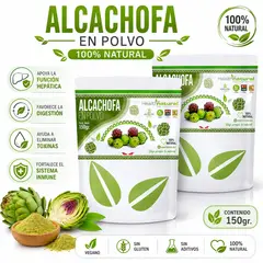 GENER - PACK 2 ALCACHOFA EN POLVO 150G HEALTHNATURAL