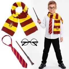 CHINA GLAZE - Accesorio de 4 u Harry para Niños: ¡El Set Completo de Gryffindor!