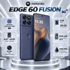 MOTOROLA - Edge 60 Fusion 5G 8GB RAM 256GB  AZUL / AZUL / AZUL