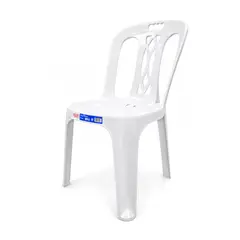 GENERICO - Silla de Plástico Italia Modelo Roma Blanca