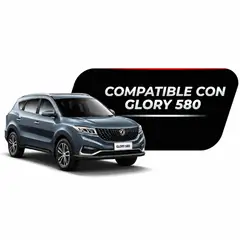 OEM - Correlluvias Para Glory 580 2018-On Negro Gloss