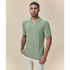 Mbo - Polo Cuello Box Pistacho Hombre