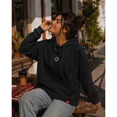 NEBULA - Polera Mujer Sol - Negro