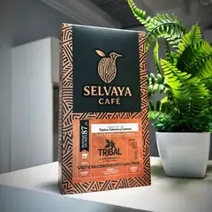 SELVAYA CAFE - Café de Especialidad 87.25ptos - Tribal en Grano Tueste Medio 250g