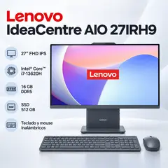 LENOVO - AIO IdeaCentre 27IRH9 i7 13620H 16GB DDR5 512GB 27 FHD IPS FreeDOS