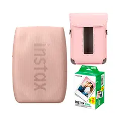 Fujifilm - Impresora Instax Mini Link 3 Rose +Estuche+Peliculax20