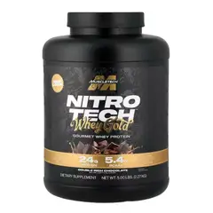 Muscletech - NITRO TECH Whey Gold 5 lbs Double Rich Chocolate