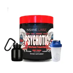 INSANE LABZ - Psychotic Red Fruit Punch 30 Servicios + Regalo