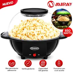 MIRAY - Máquina Pop corn POPM-14 120gr