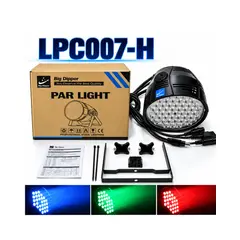 BIG DIPPER - Pack 2 Unidades Cañon Tacho Led Lpc007-H Rgb 3 En 1 EVENTO FIESTA DECORACION