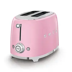 Smeg - Tostadora 2 Rebanadas Color Rosa