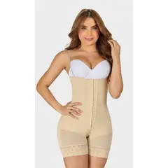 FAJAS MYD - Faja Colombiana F-0066 Corta Moldeadora Strapless Siliconada