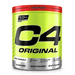CELLUCOR - Pre-entreno C4 Original 50 Serv - Fruit Punch