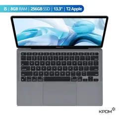 APPLE - MacBook Air 2018 13.3" i5 8GB RAM + 256GB SSD Gris Espacial Reacondicionado Grado A.