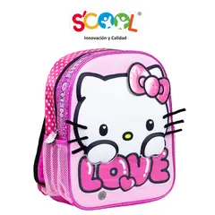 SCOOL - - Mochila Magic Kids/C Luces-Hello Kitty