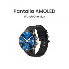 MOVISUN - Smartwatch Watch One Max - Pantalla AMOLED 1.75”, Batería 1000mAh 15 días, Llamadas, 3 ATM
