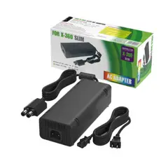 GENERICO - Cargador Fuente De Alimentación Para X-box 360 Slim 2 Pins 135 W 12 V