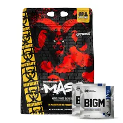 MUTANT - Mass 15 LB - Vanilla Ice Cream + 2 Sachet BIGM