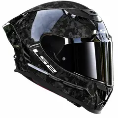 LS2 - CASCO FF807 DRAGON FORGED CARBON + VISOR TRASPARENTE Y PINLOCK