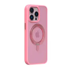 MOMAX - Case Caseform Roller Magsafe Pink iPhone 15 Pro Max