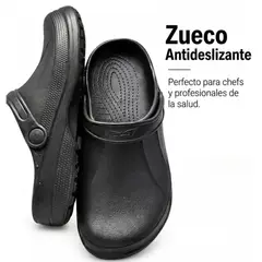GENERICO - Zueco Unisex Adulto Chef Cocinero Doctor Antideslizante