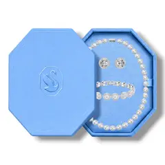 SUGABOO JOYERIA - COLLAR SWAROVSKI ANGELIC PLATEADO ORIGINAL