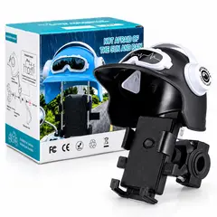 OEM - Soporte Porta Celular Para Moto Con Casco Protector