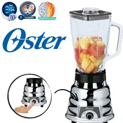 OSTER - LICUADORA 1.25LT 2 VELOCIDADES COLOR PLATEADO MOD 250-22