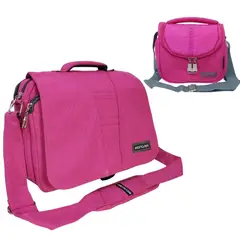 KENGAR - Combo Morral GYM + Lonchera Cars - Fucsia